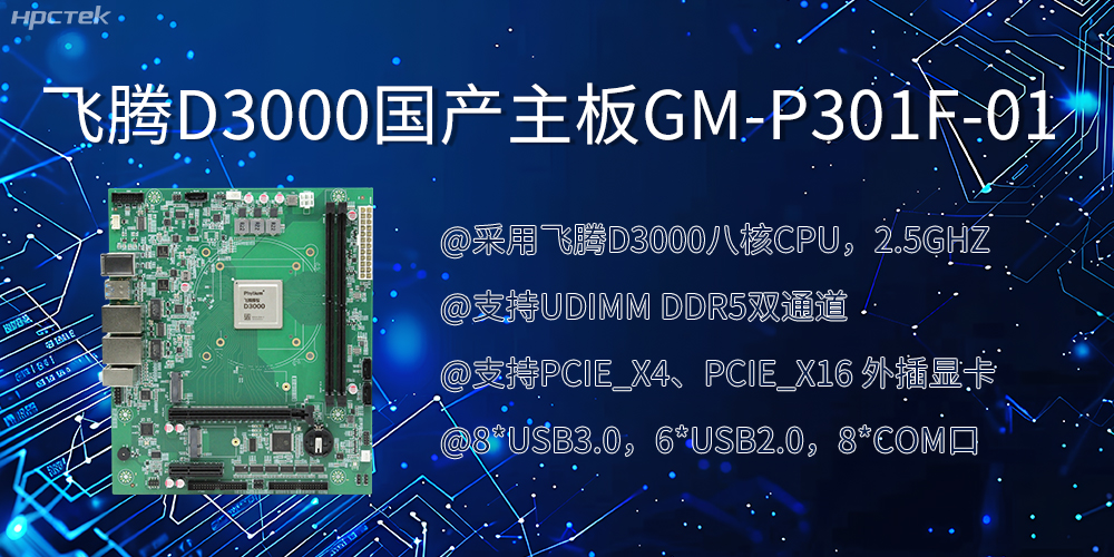 飛騰D3000國(guó)產(chǎn)主板|過(guò)硬的技術(shù)、強(qiáng)勁的性能(圖2)